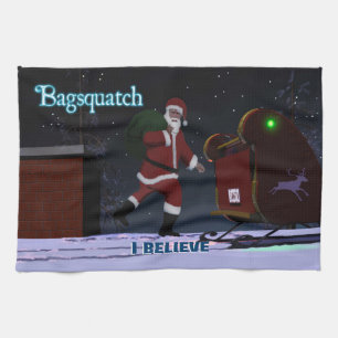 Santa Claus - Bagsquatch Handtuch