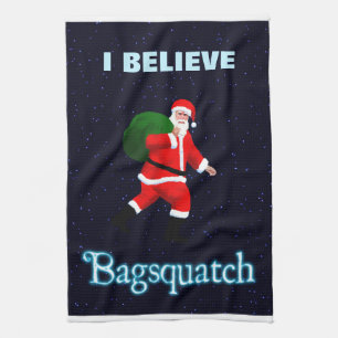 Santa Claus - Bagsquatch Küchentuch