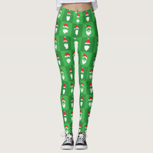 Santa Claus Bart Leggings