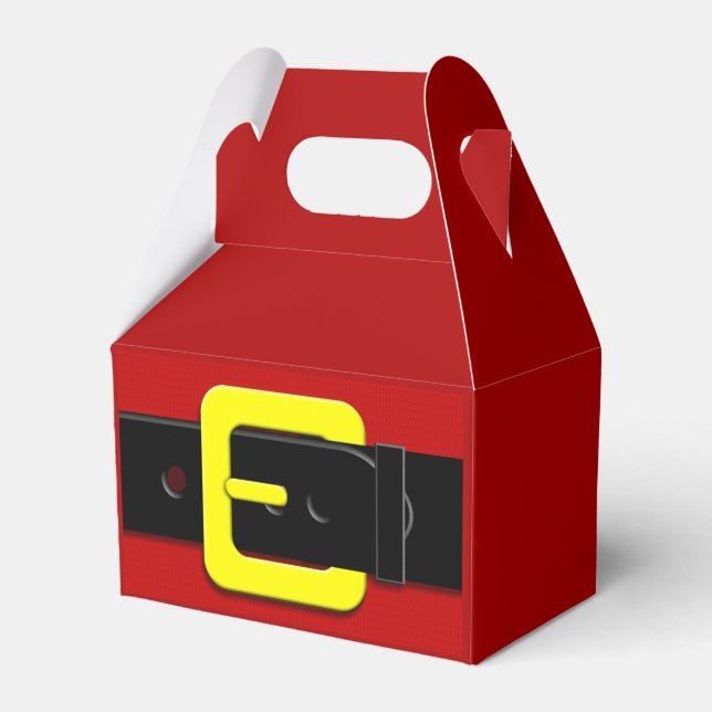 Santa Claus Belt Geschenkschachtel (Vorderseite)