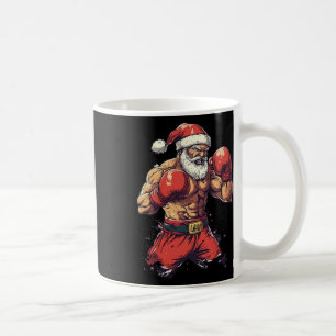 Santa Claus Boxing und Muay Thai Kaffeetasse