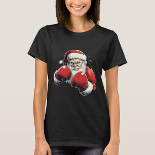 Santa Claus Boxing - Weihnachtsmann mit Boxhandsch T-Shirt