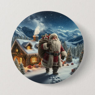 Santa Claus Button