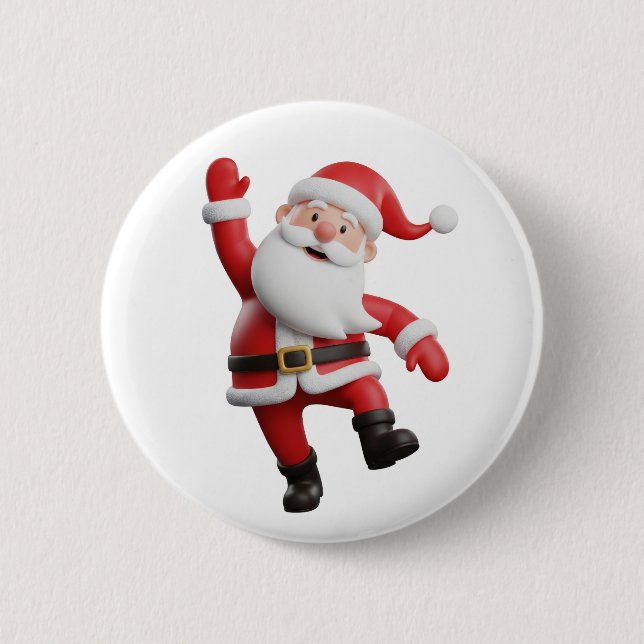 Santa Claus Button (Vorderseite)