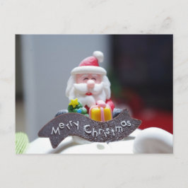 Santa Claus Cake Weihnachts-Party Feiertagspostkarte