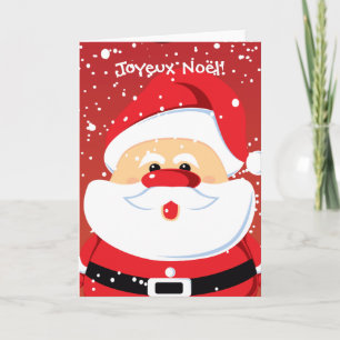 Santa Claus Cartes Feiertagskarte