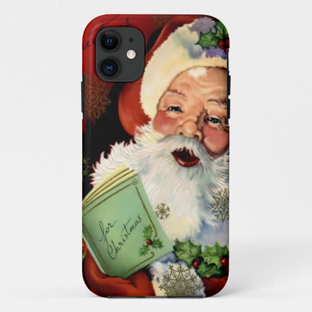 Santa Claus Case-Mate Barely There iPhone 5 Hülle (Rückseite)