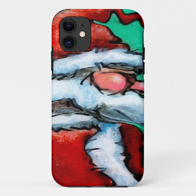 Santa Claus Case-Mate iPhone Hülle (Rückseite)