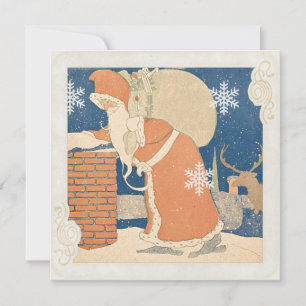 Santa Claus Chimney Weihnachten