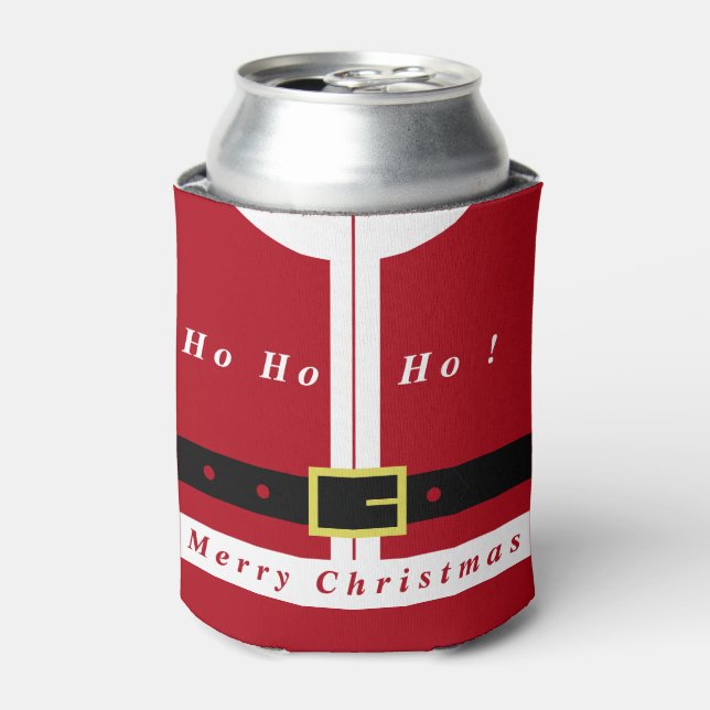 Santa Claus Christmas Can Cooler Dosenkühler (Kanne Vorderseite)