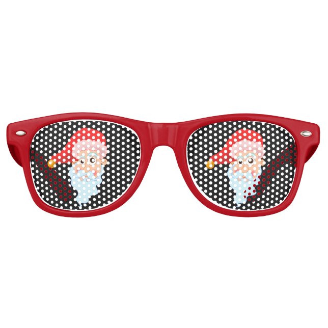 SANTA CLAUS CHRISTMAS FUN SUNGLASSES SHADES PARTYBRILLE (Vorderseite)
