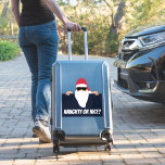 SANTA CLAUS CHRISTMAS LUGGAGE - CAR DECAL STICKER<br><div class="desc">SANTA CLAUS DECAL -STICKER</div>