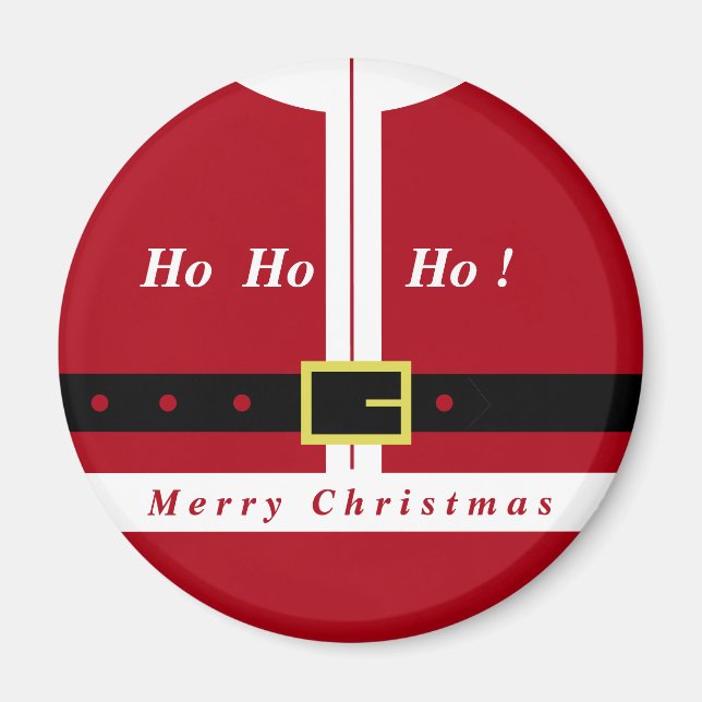 Santa Claus Christmas Magnet (Vorne)