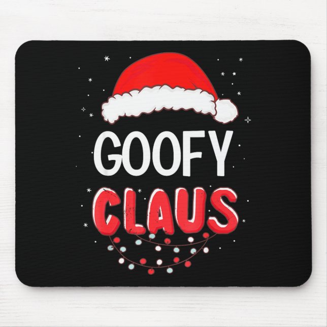 Santa Claus Christmas Matching Costume  Mousepad (Vorne)