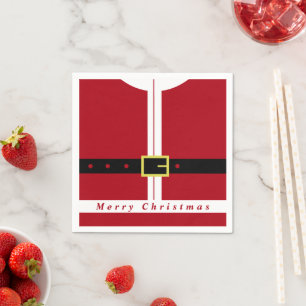 Santa Claus Christmas Napkins Serviette