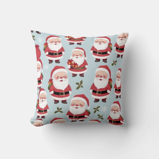 Santa Claus Christmas pillows Kissen (Vorderseite)