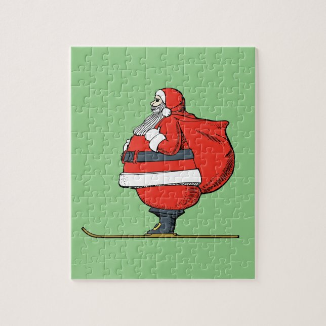 SANTA CLAUS CHRISTMAS PUZZLE (Vertikal)