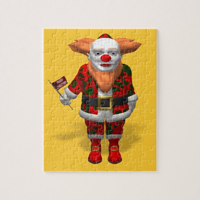 Santa Claus Clown Puzzle (Vertikal)