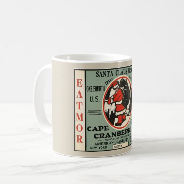 Santa Claus Cranberries Tasse (Vorderseite Links)