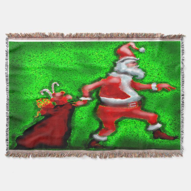 Santa Claus Decke (Vorderseite)