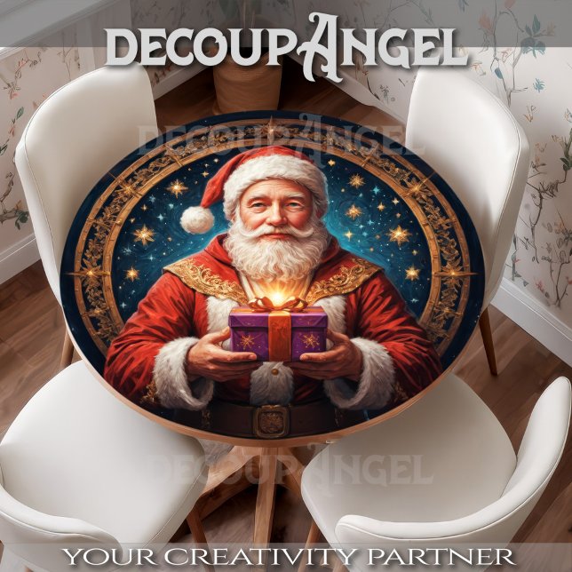 Santa Claus - Decoupage - Seidenpapier (Von Creator hochgeladen)
