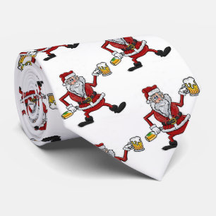 ***SANTA CLAUS DIE GESAMTE BIERDRINKER*** KRAWATTE
