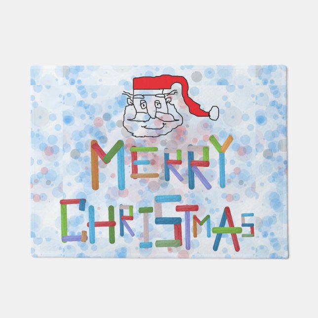 Santa Claus Door Mat Fußmatte (Vorderseite)