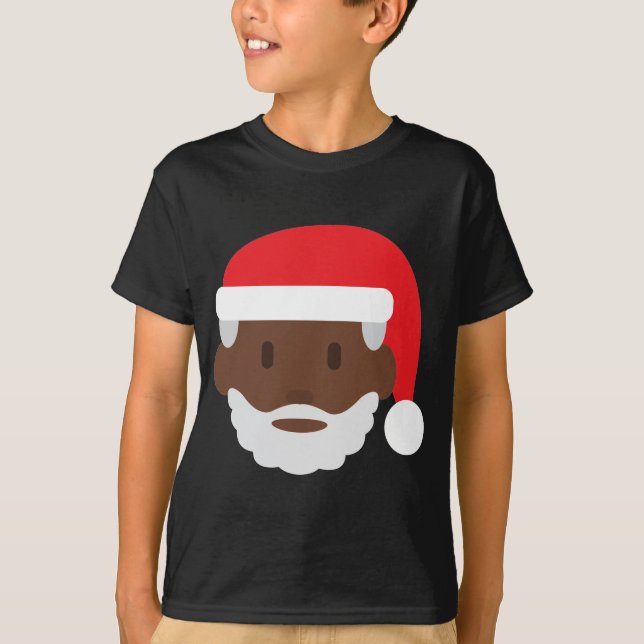 Santa claus emoji T-Shirt (Vorderseite)