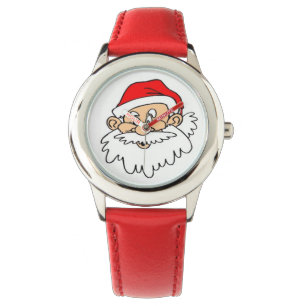 SANTA CLAUS FACE ARMBANDUHR