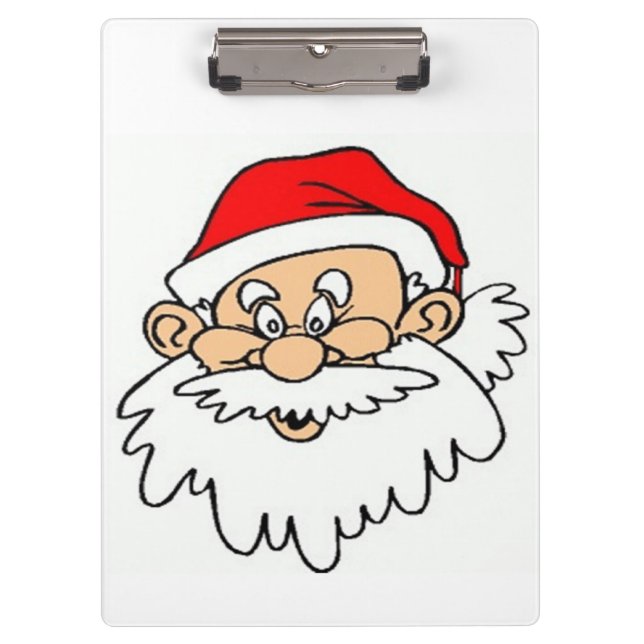 SANTA CLAUS FACE KLEMMBRETT (Vorderseite)