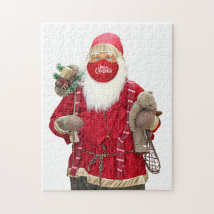 Santa Claus Face Mask Puzzle