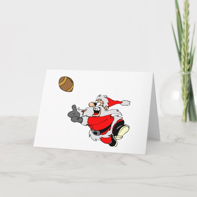 Santa Claus Feiertagskarte (Vorderseite)
