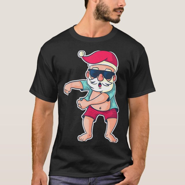 Santa Claus Floss Dance Christmas X-mas Gift  T-Shirt (Vorderseite)