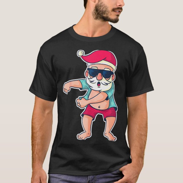 Santa Claus Floss Dance Christmas X-mas Gift  T-Shirt (Vorderseite)
