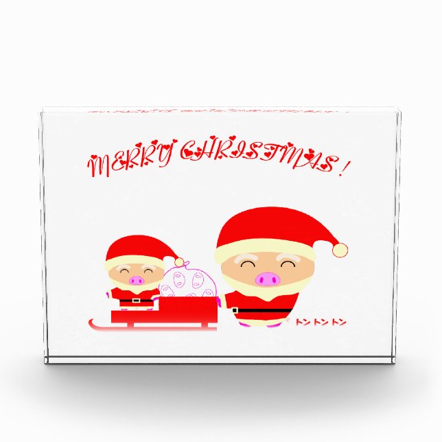 Santa Claus Fotoblock (Vorderseite)