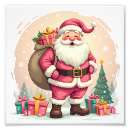 Santa Claus Fotodruck