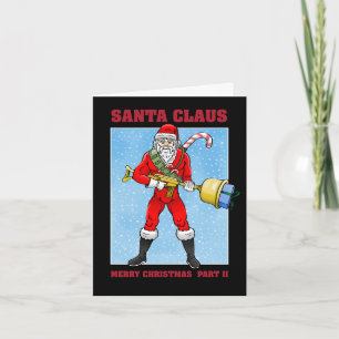 Santa Claus Frohe Weihnachten Teil 2 Weihnachtskar Karte