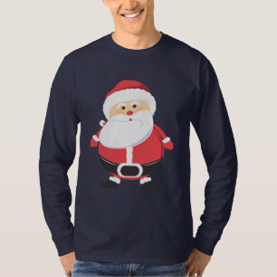 Santa Claus Frohe Weihnachten Urlaubszeit T-Shirt