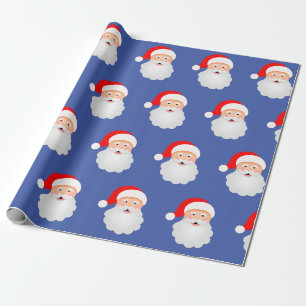 Santa Claus Funny Frohe Weihnachten Geschenkpapier