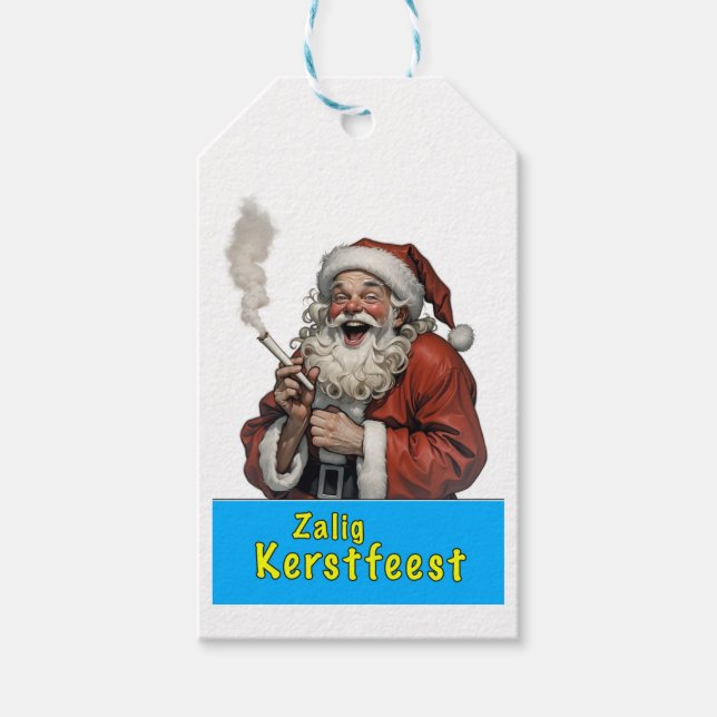Santa Claus Geschenkanhänger (Vorderseite)
