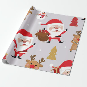 Santa Claus Geschenkpapier