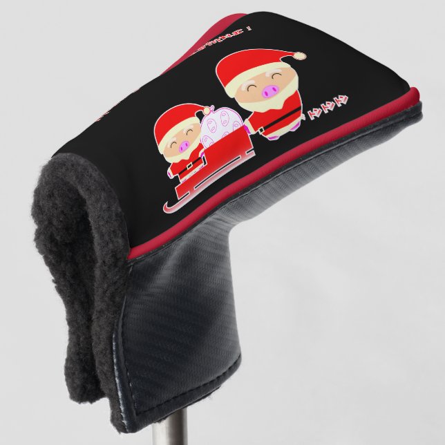 Santa Claus Golf Headcover (3/4 Vorderseite)