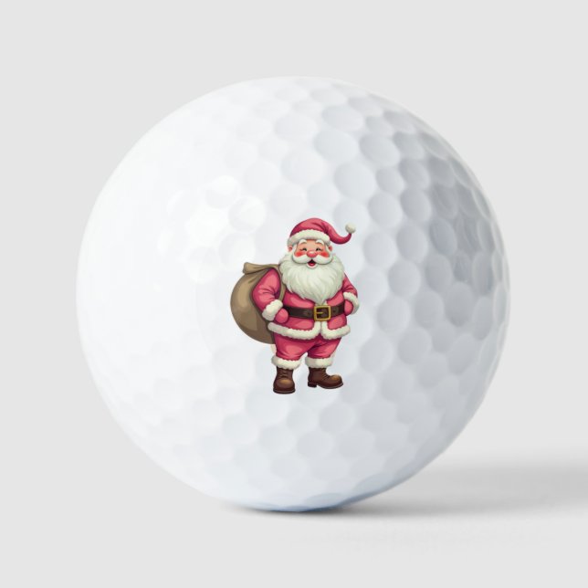 Santa Claus Golfball (Vorderseite)