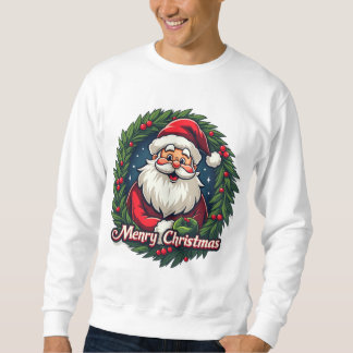 Santa Claus Graphic T-Shirt - Freude am Urlaub Sweatshirt