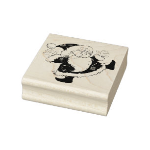 Santa Claus Gummistempel