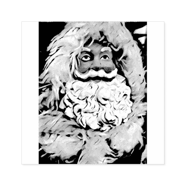 Santa Claus Gummistempel (Prägung)