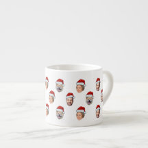 Santa Claus Hat Gesicht 3 Fotos Weihnachtsgeschenk