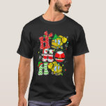 Santa Claus Ho Ho Ho Grabator Digger Christmas Pa T-Shirt<br><div class="desc">Santa Claus Ho Ho Ho Grabator Digger Christmas Pajama T Shirt</div>