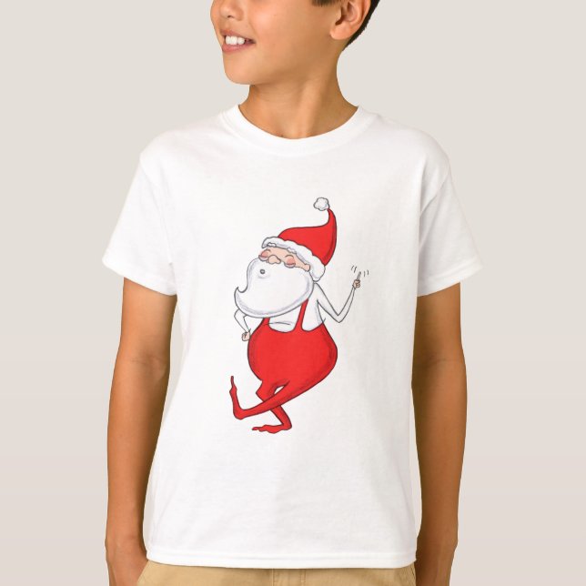 Santa Claus Holiday Kids T - Shirt (Vorderseite)