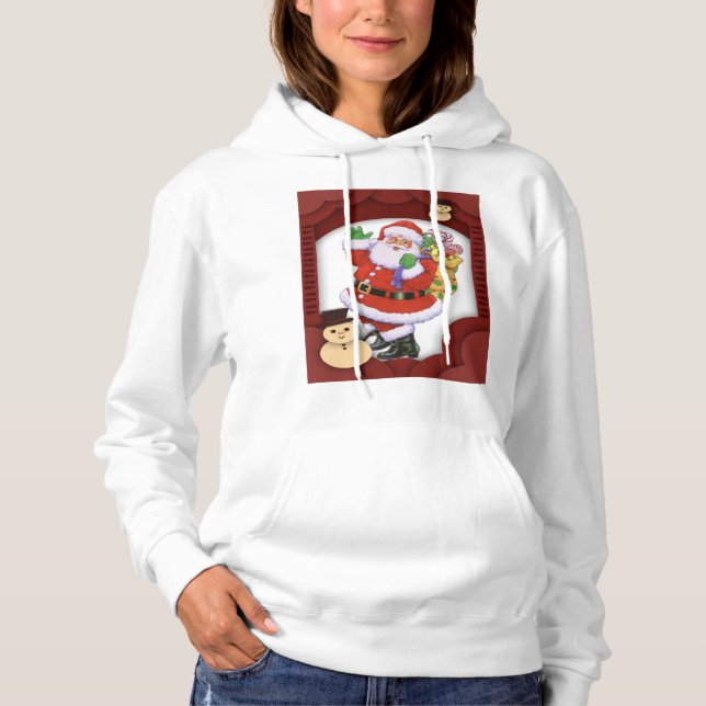 Santa Claus Hoodie (Vorderseite)